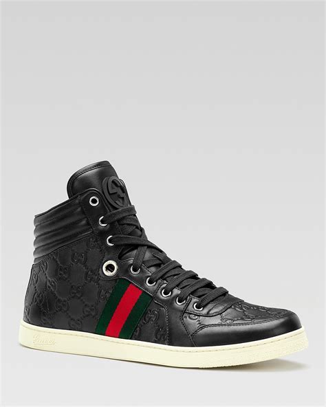 gucci shoes hightop|farfetch gucci hi tops.